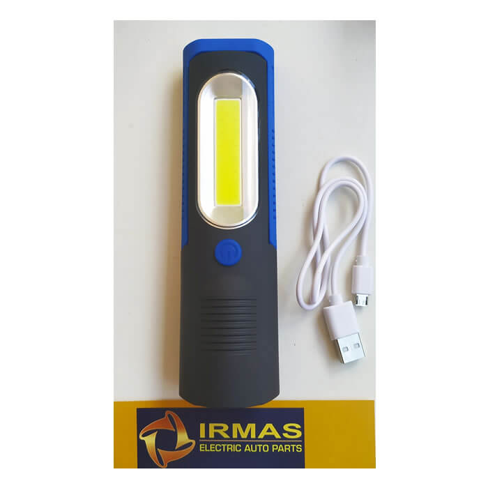 LAMPADA DA LAVORO A LED CON MAGNETE RICARICABILE TRAMITE CAVO USB YD-6303B 